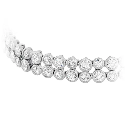 Hearts On Fire Double Bezel Diamond Bracelet
