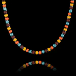 Hematite - Multicolor Neckace XVIII (4mm)
