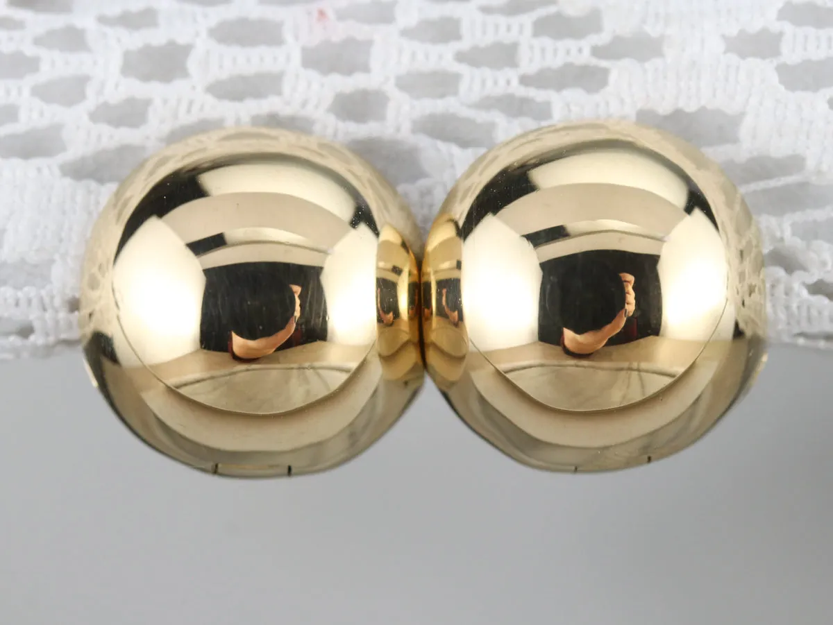 High Karat Gold Huggy Hoop Earrings