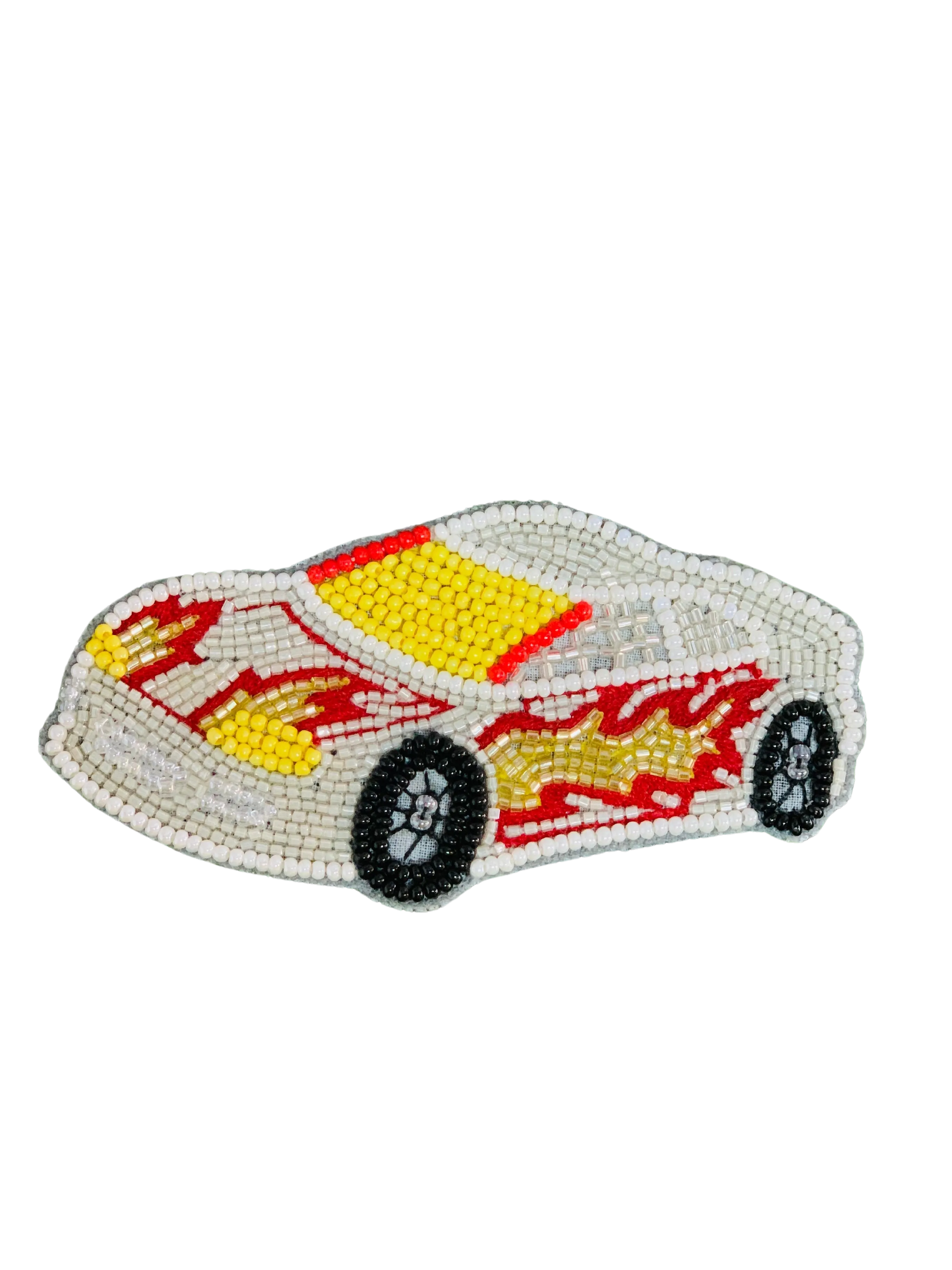Hot Wheels Racing Car Brooch