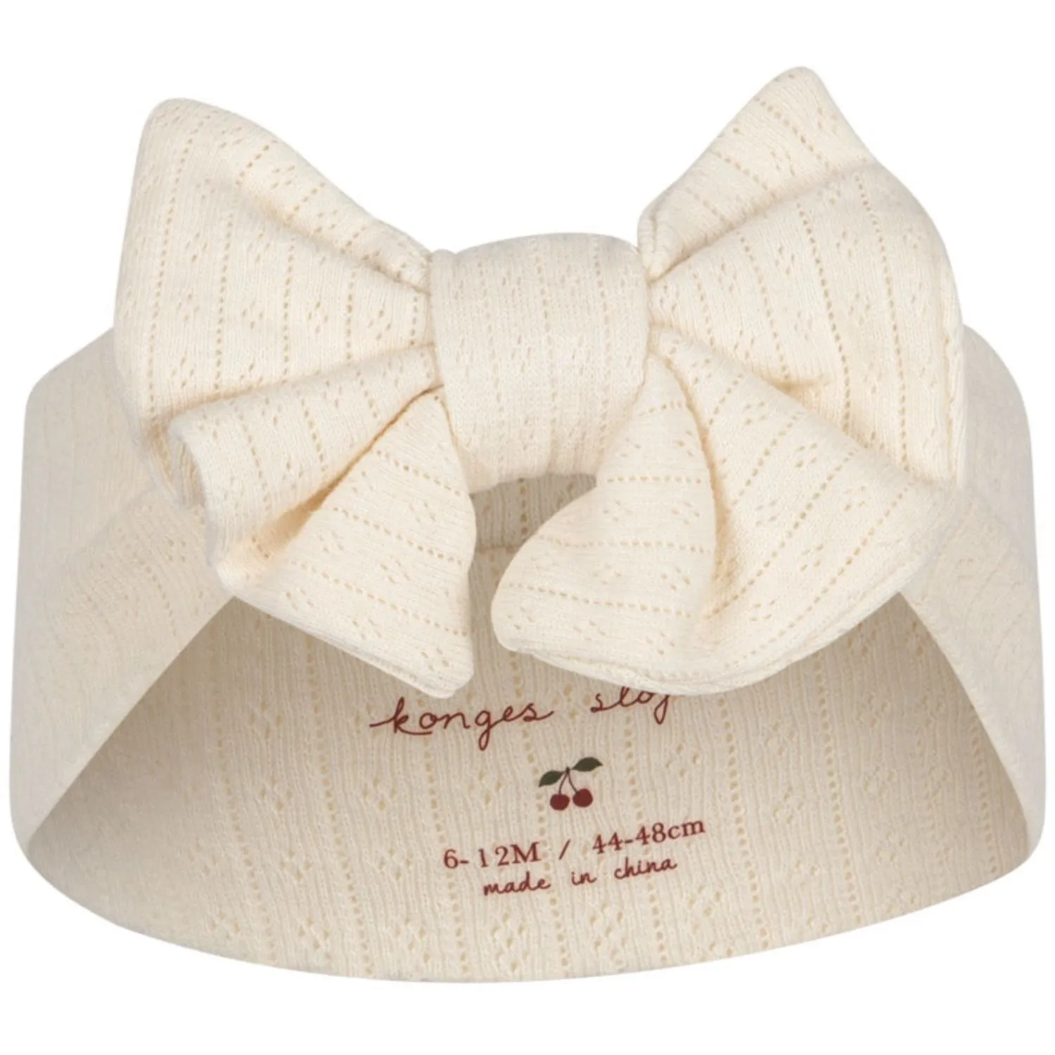 Konges Sl?jd Antique White Minnie New Bambi Bonnet Gots