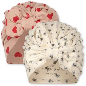 Konges Sljd Coeur Mahogany/Point Bleu Butter Chleo 2-Pack Bambi Bunnet