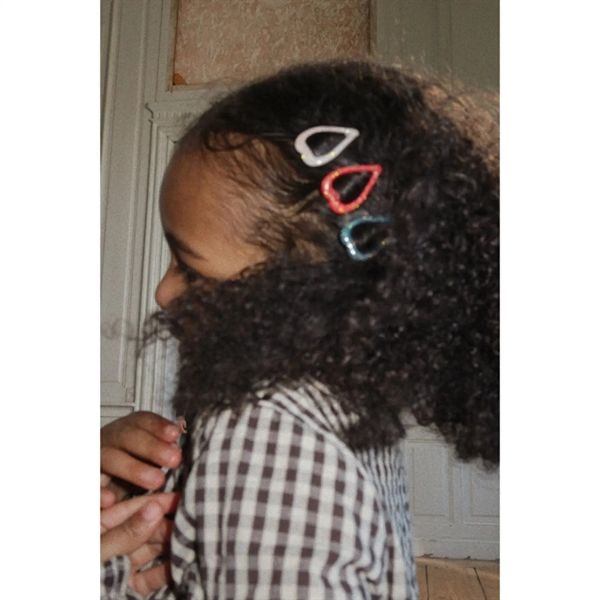 Konges Sljd Hair Clips Junior Heart 10-pak Multi