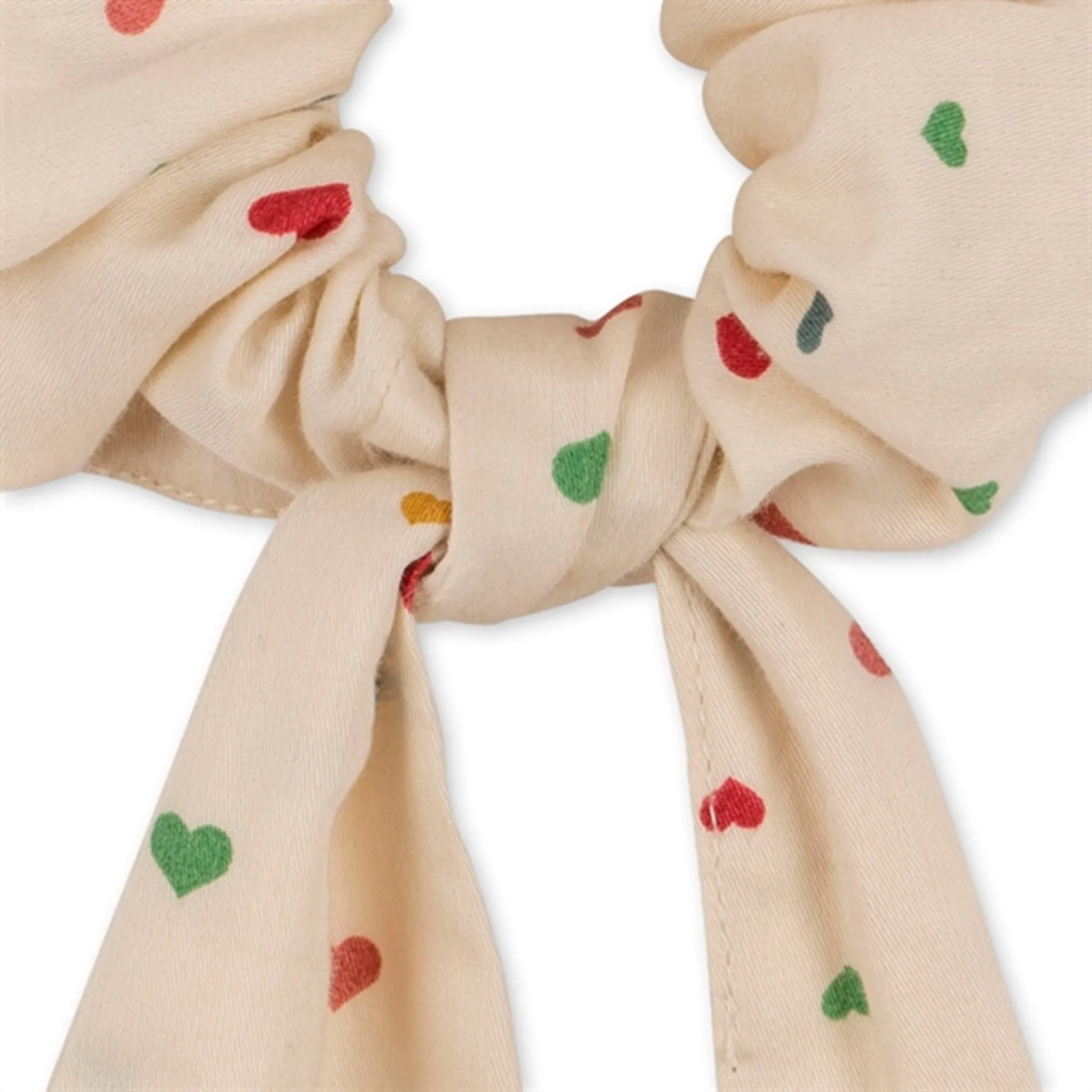 Konges Sljd Scrunchie Scarf Multi Hearts