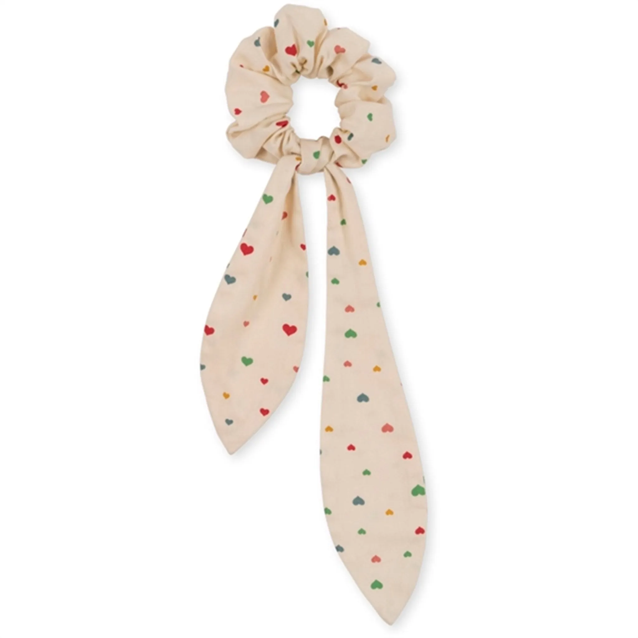 Konges Sljd Scrunchie Scarf Multi Hearts