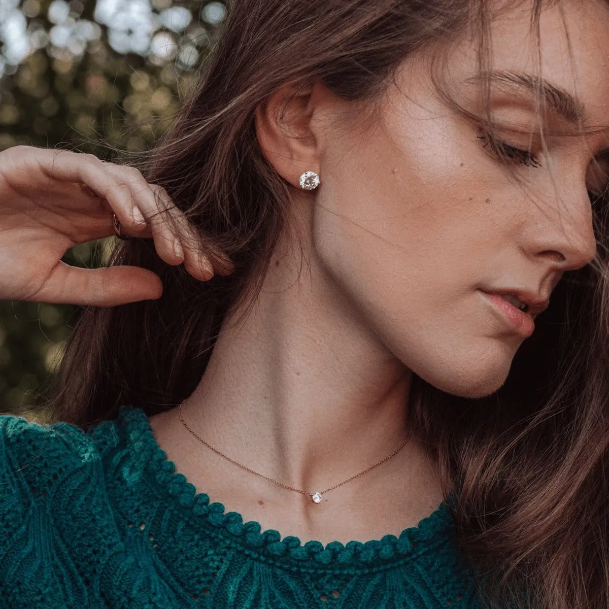 Lab Grown Diamond Stud Earrings