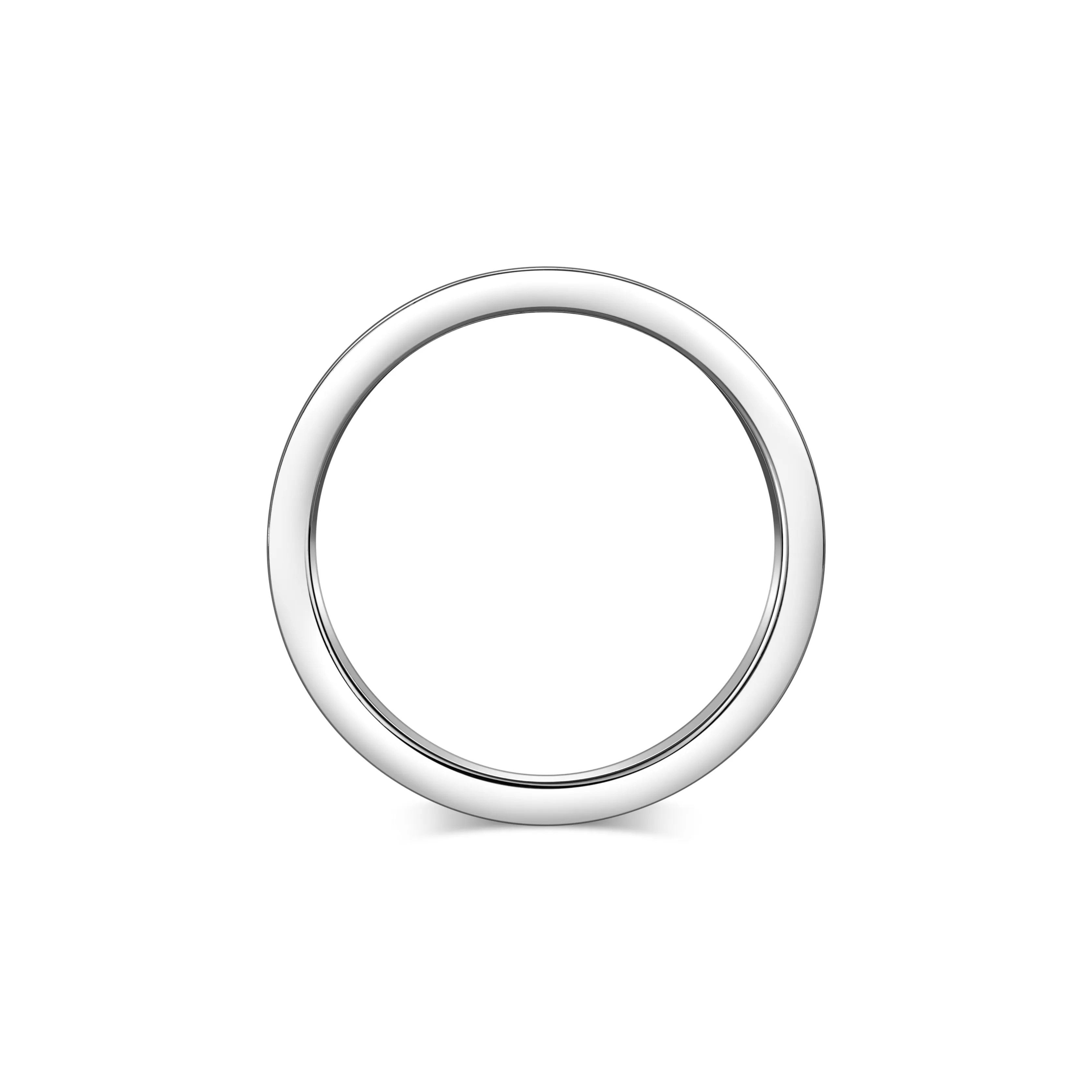 L'Arc de DAVIDOR Ring MM, 18k White Gold with Limoncello Lacquered Ceramic