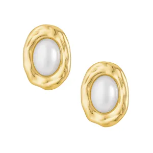 Lettie Pearl Stud Earrings