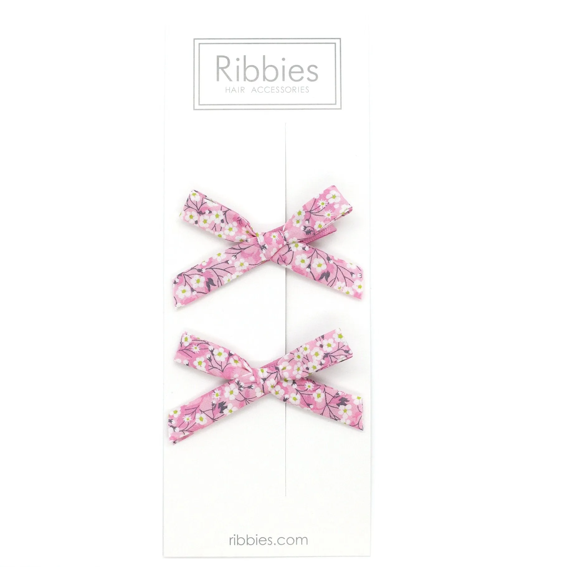 Liberty of London Schoolgirl Bows - Mitsi Pink