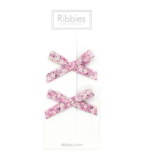 Liberty of London Schoolgirl Bows - Mitsi Pink
