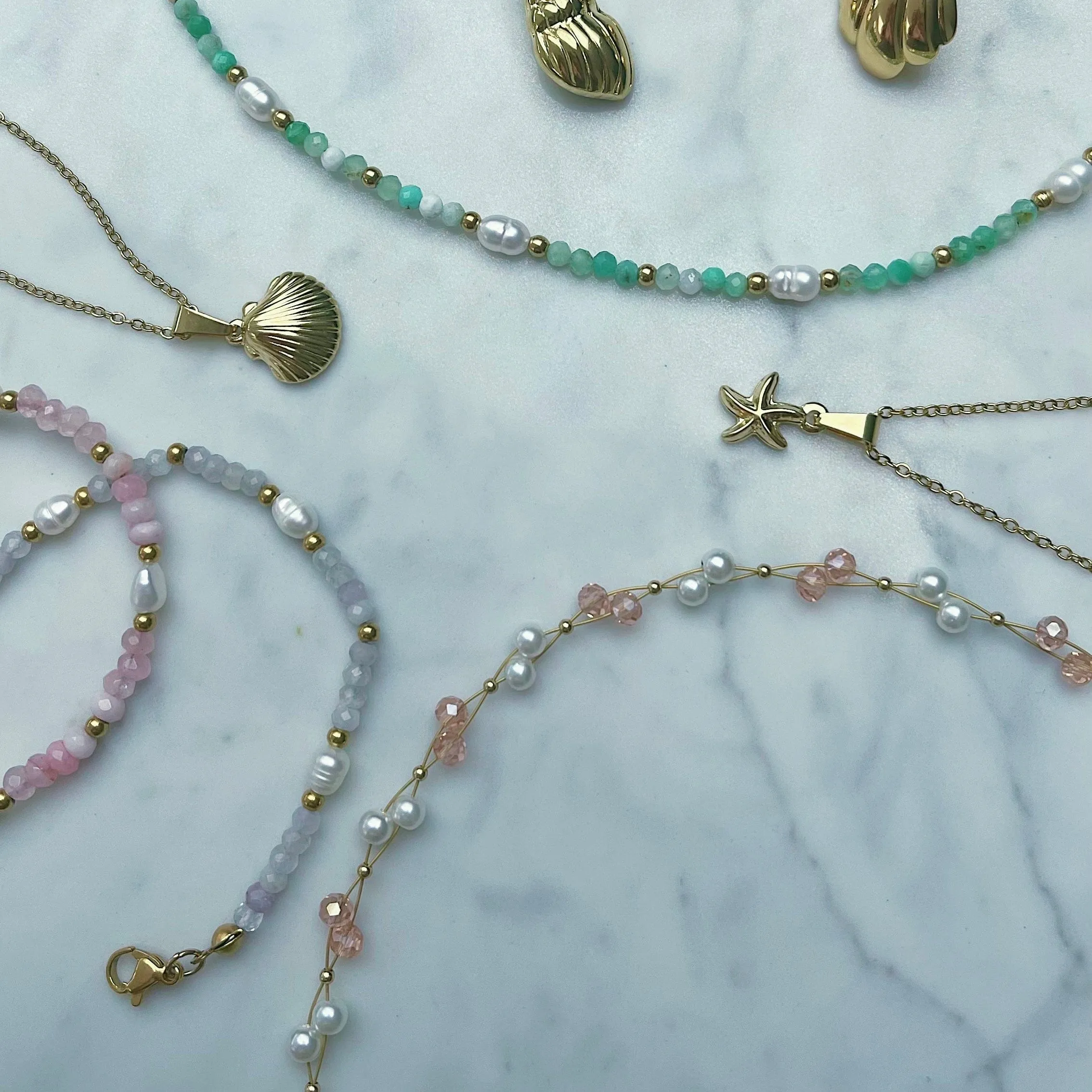 Lila Pearl Bracelet