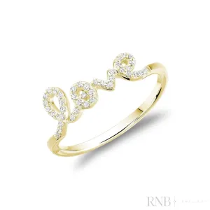 LOVE Diamond Ring