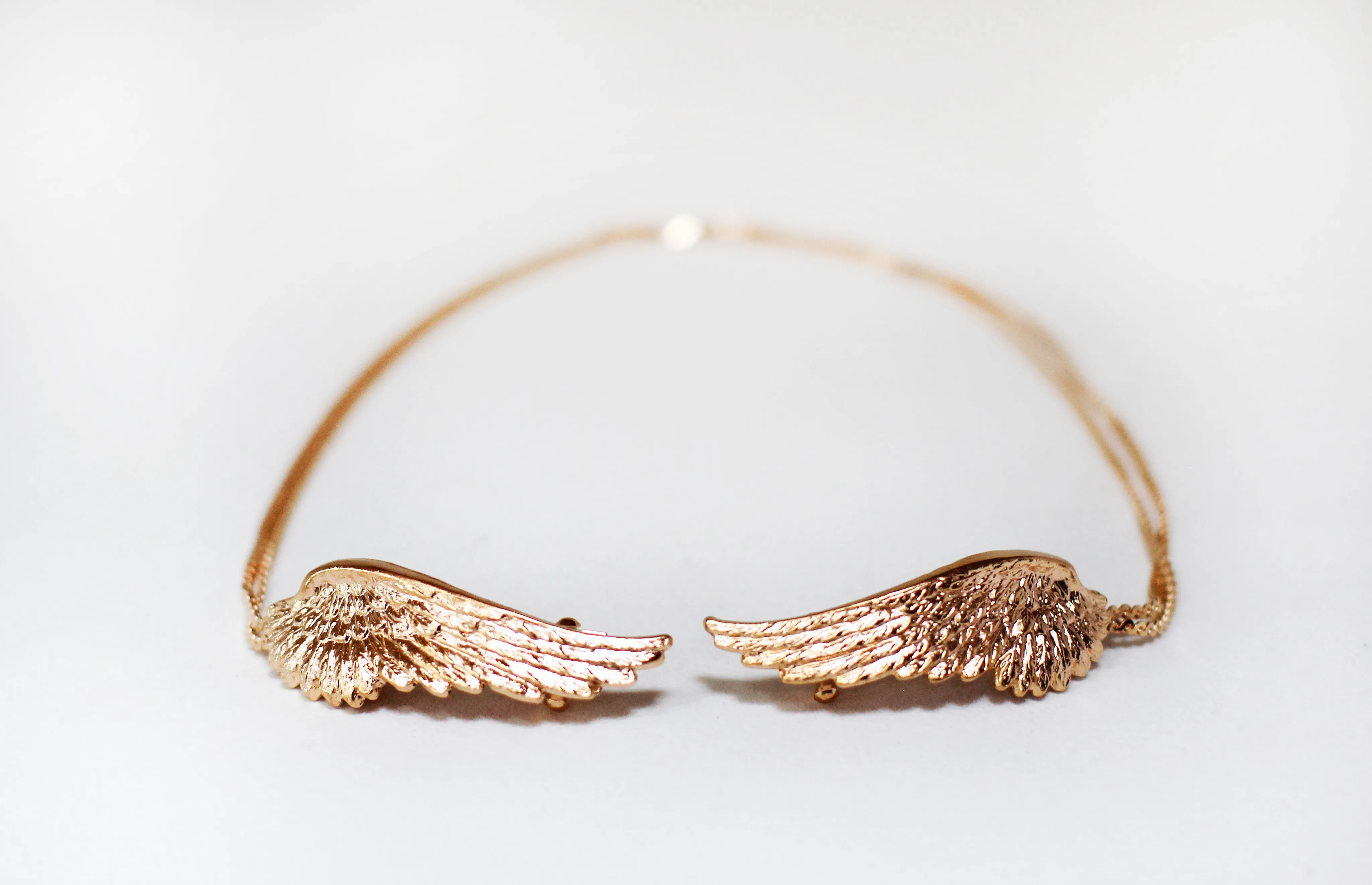Made to Order* Medium Angel Wings Hair Chain