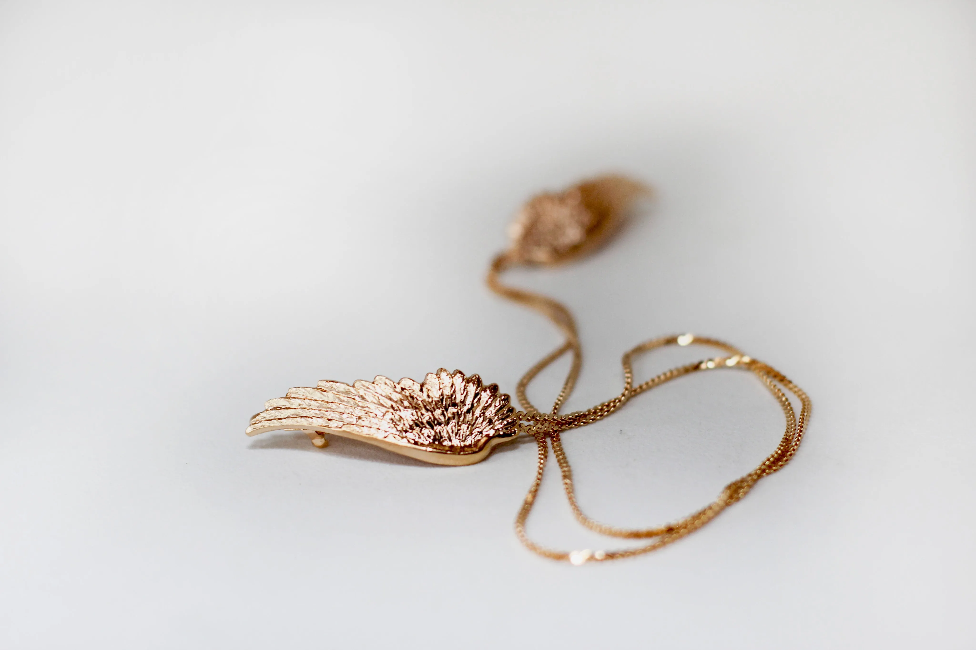 Made to Order* Medium Angel Wings Hair Chain