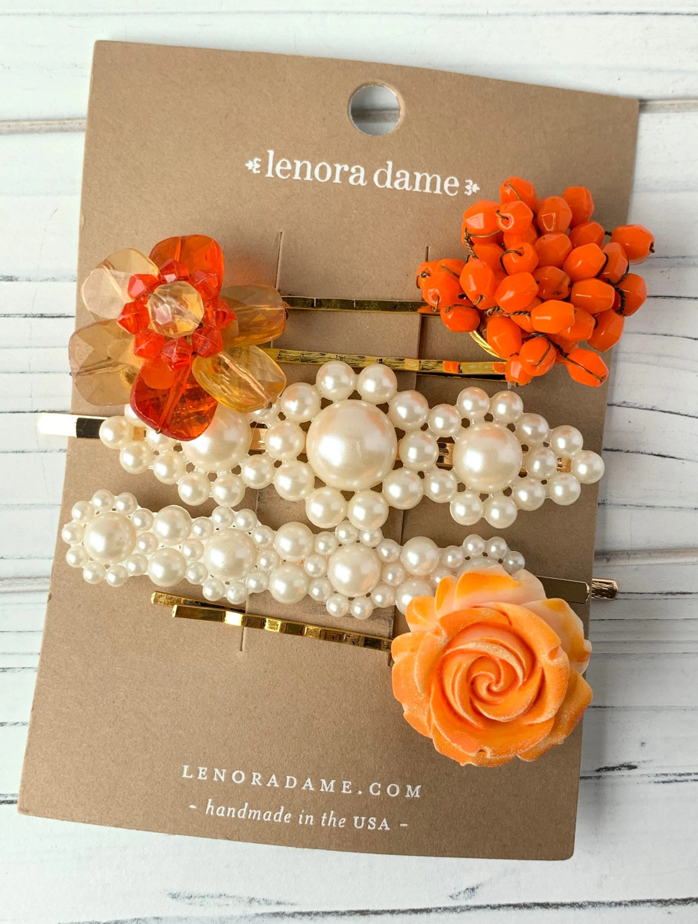 Mandarin Hair Set