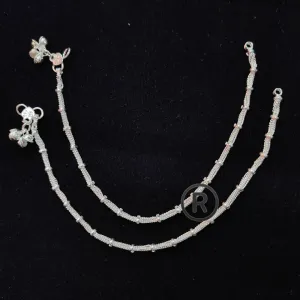 Manisha Jewellery Silver Plated Payal