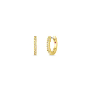 Micropave Huggie Earrings
