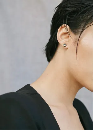 Mier Luo | Small Gold Dipped Flat Circle Studs