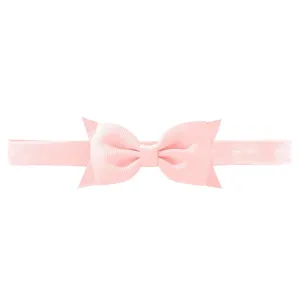 Milledeux Double Bowtie Hairband Powder Pink