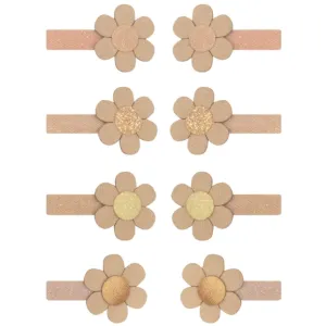 Mimi & Lula 8 Hair Clips - Mini Daisy Spring Magic