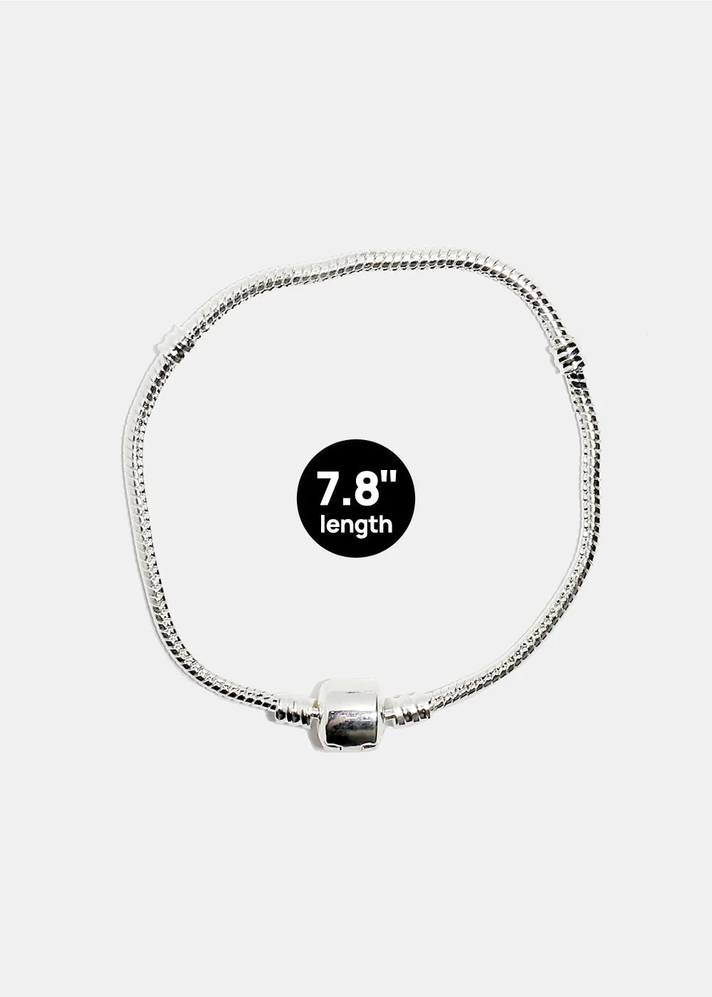 Miss A Bead Charm Bracelet - Plain Clasp
