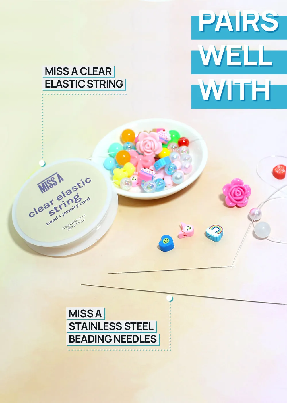 Miss A Holographic Beads