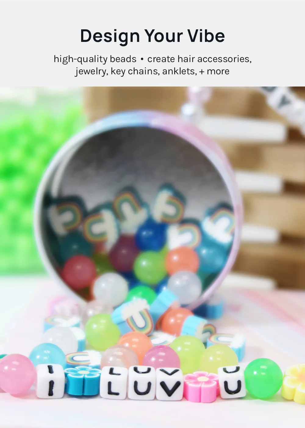 Miss A Holographic Beads
