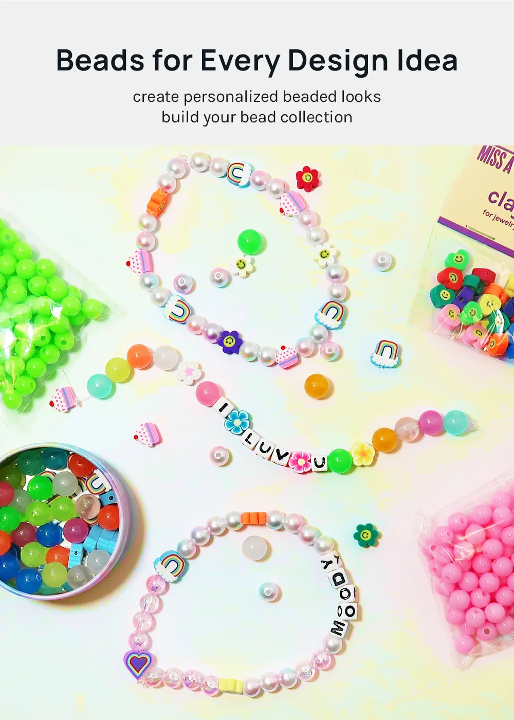 Miss A Holographic Beads