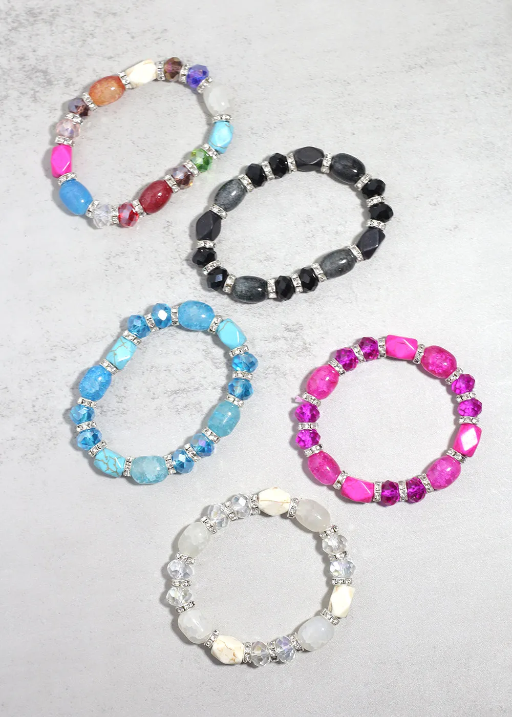 Mixed Gemstone Bracelet