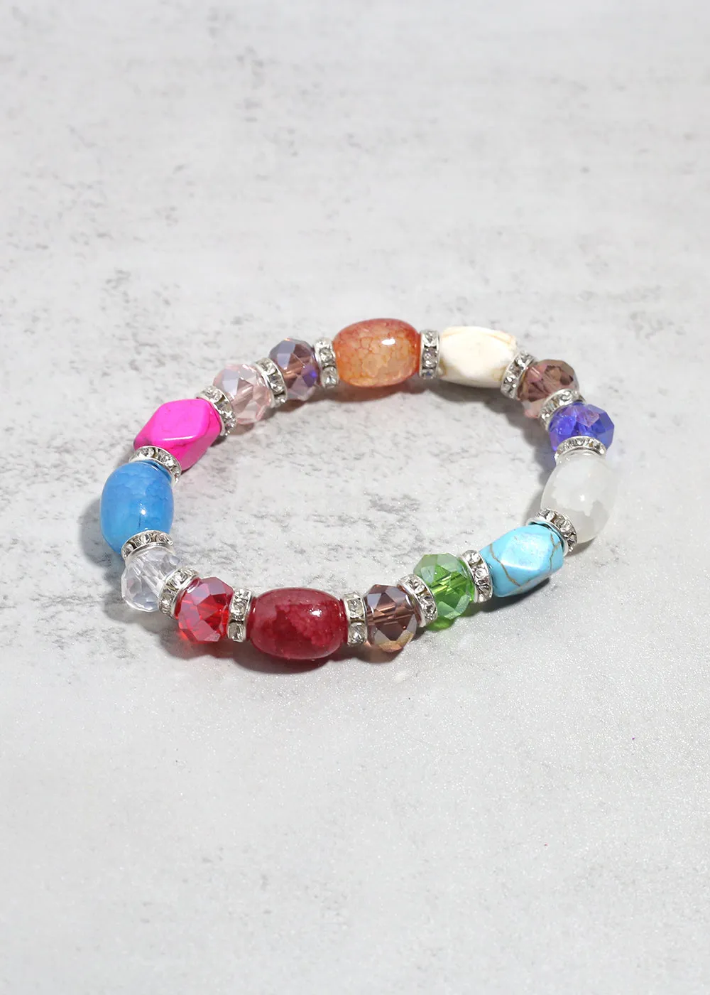 Mixed Gemstone Bracelet