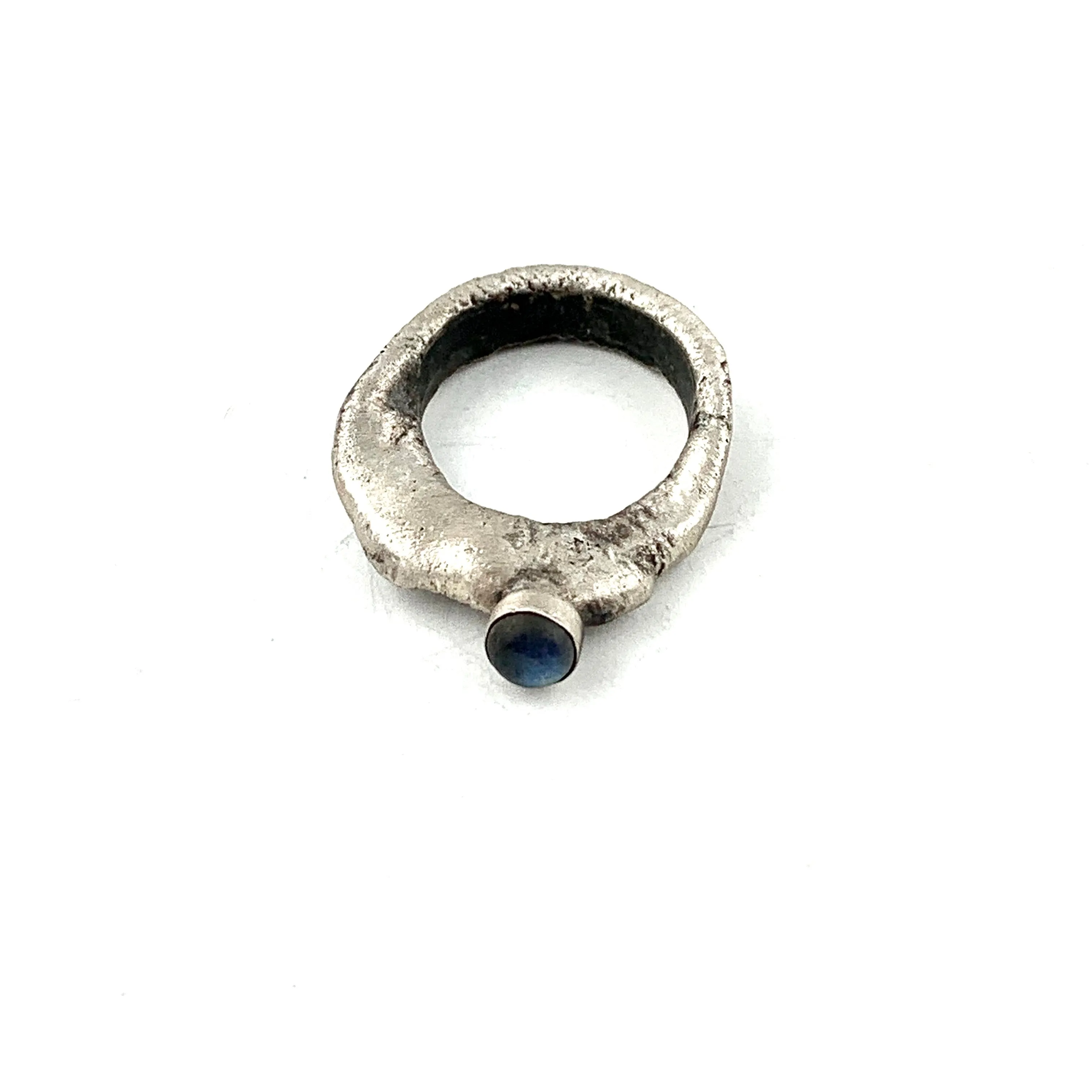 Molten Ring with Labradorite