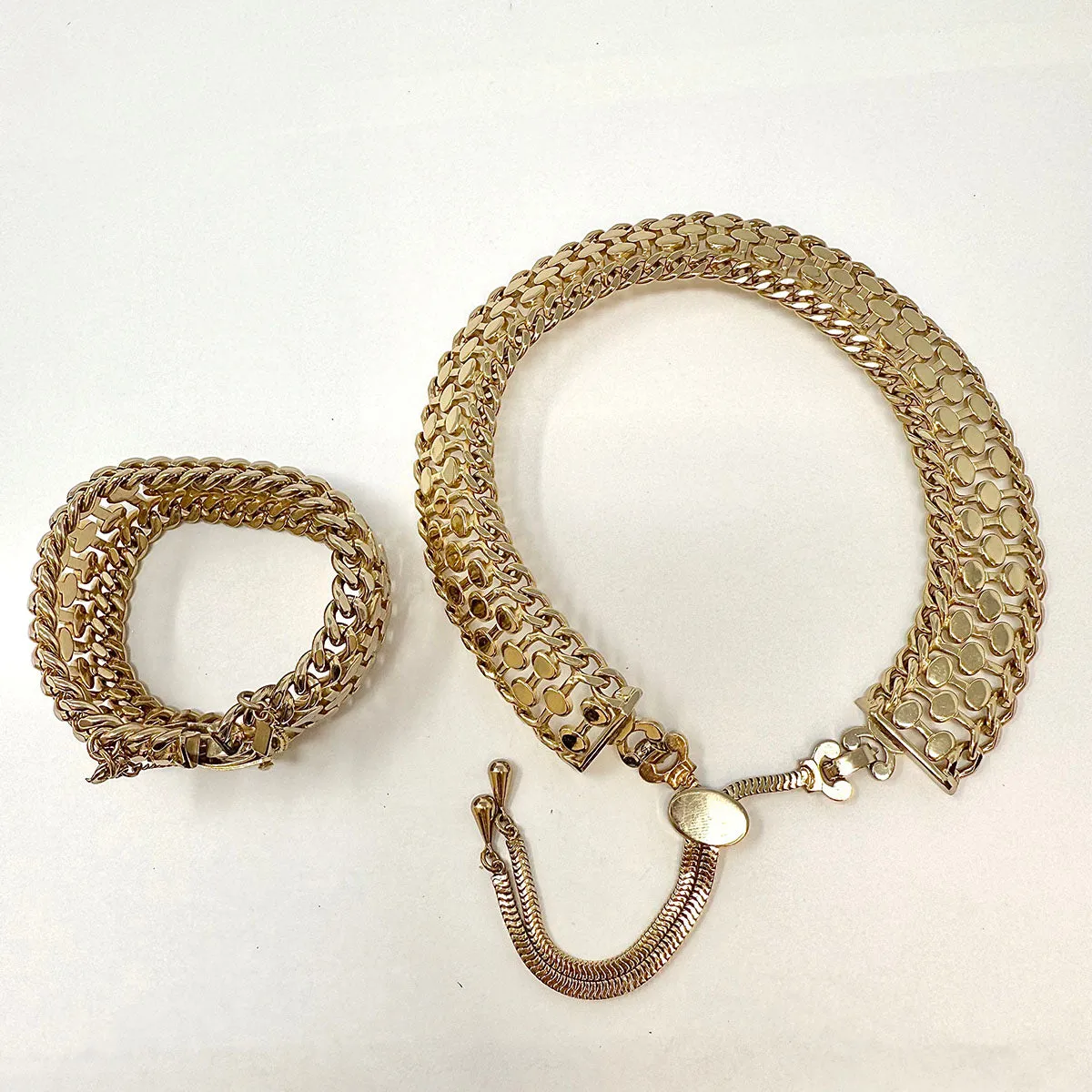 Monet Necklace and Bracelet Set