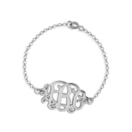 Monogram Anklet