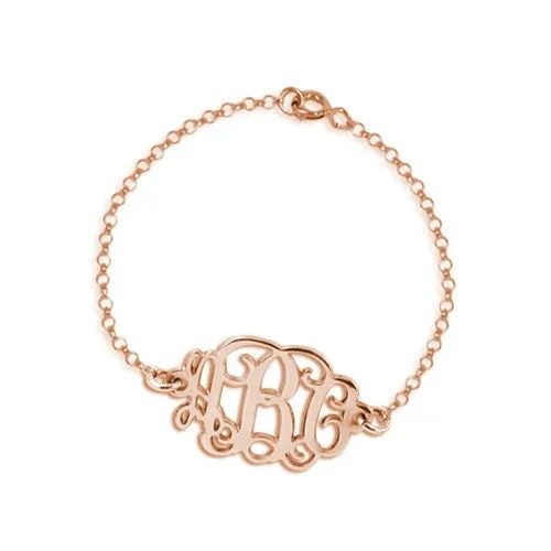 Monogram Anklet