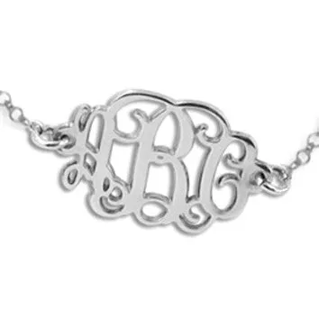 Monogram Anklet