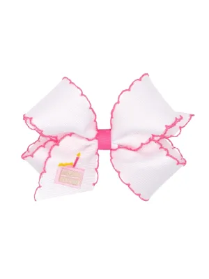 Moonstitch Grosgrain Bow - Birthday Cake