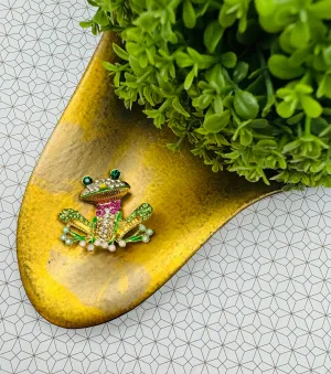 Mr. Frog Brooch