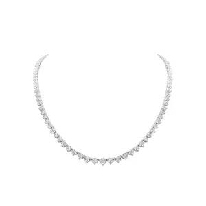 Mylene Graduated Diamond Tennis Necklace