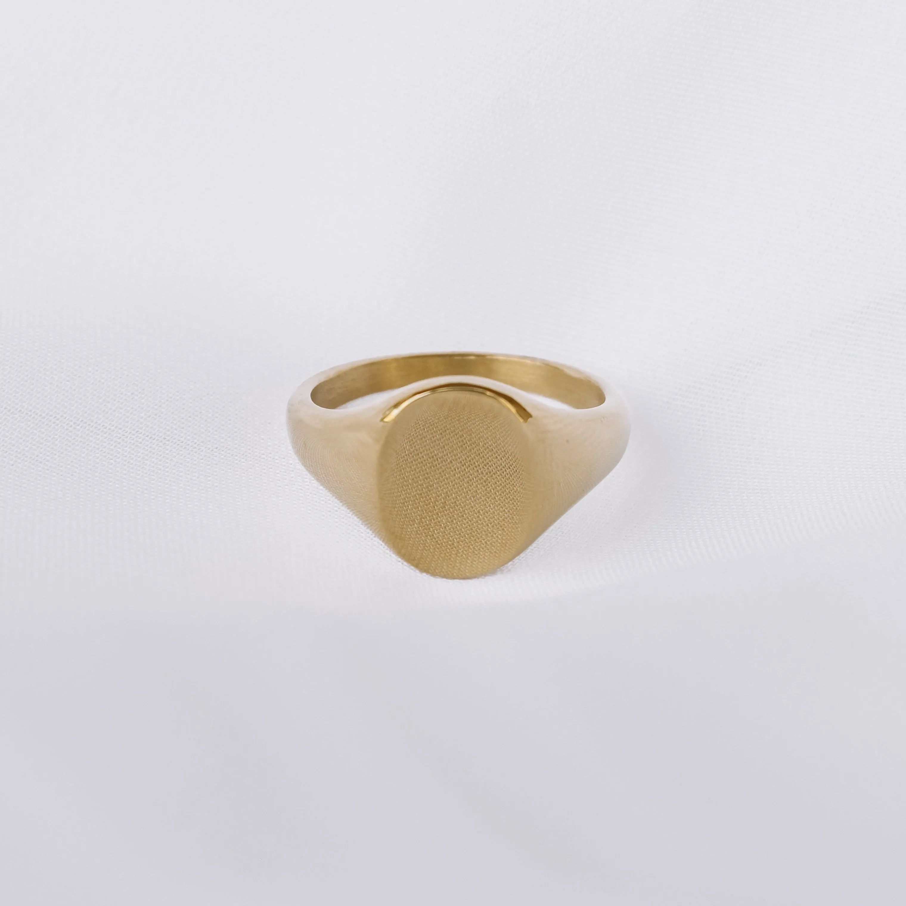 Nicole - Stainless Steel Engraved Ring