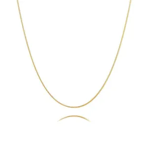 No-Tarnish Medical Grade Titanium Round Snake Necklace