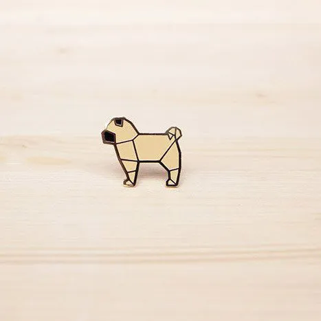 Origami Pin ?C Pug