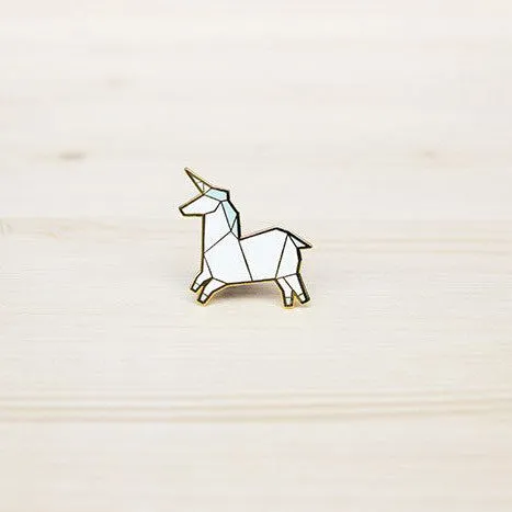 Origami Pin ?C Unicorn