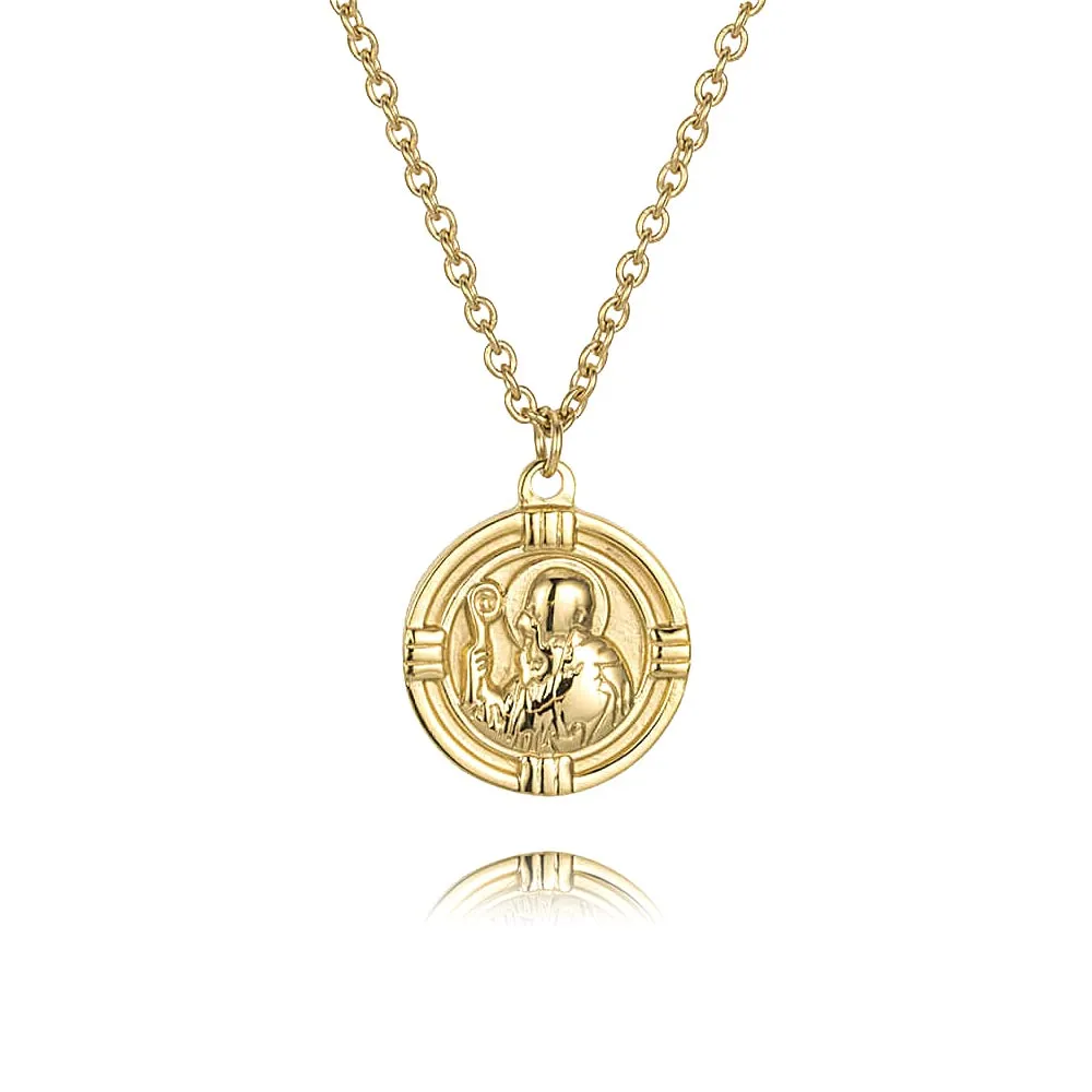Our Lady of Guadalupe Virgin Mary Virgencita Necklace