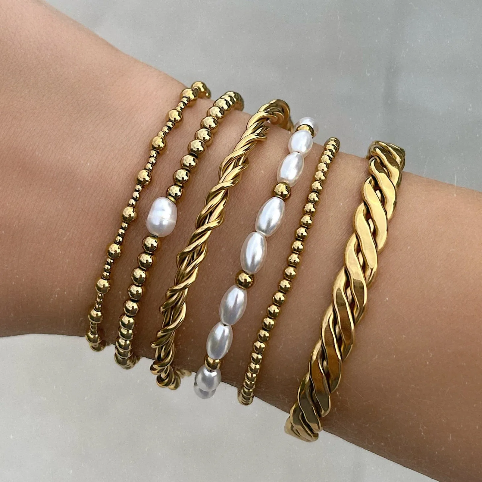 Palm Springs Pearl Bracelet