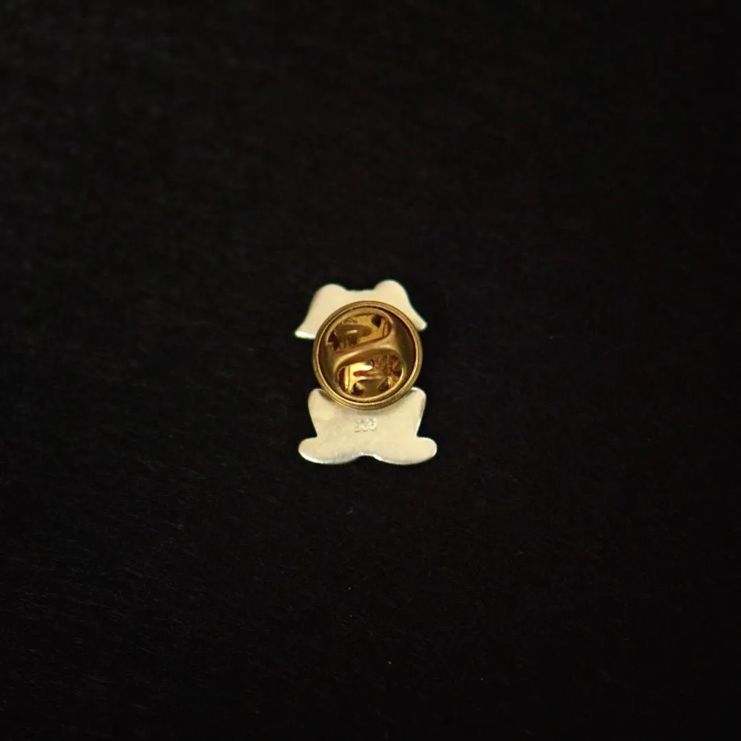 Paws (Dog) Silver Pin