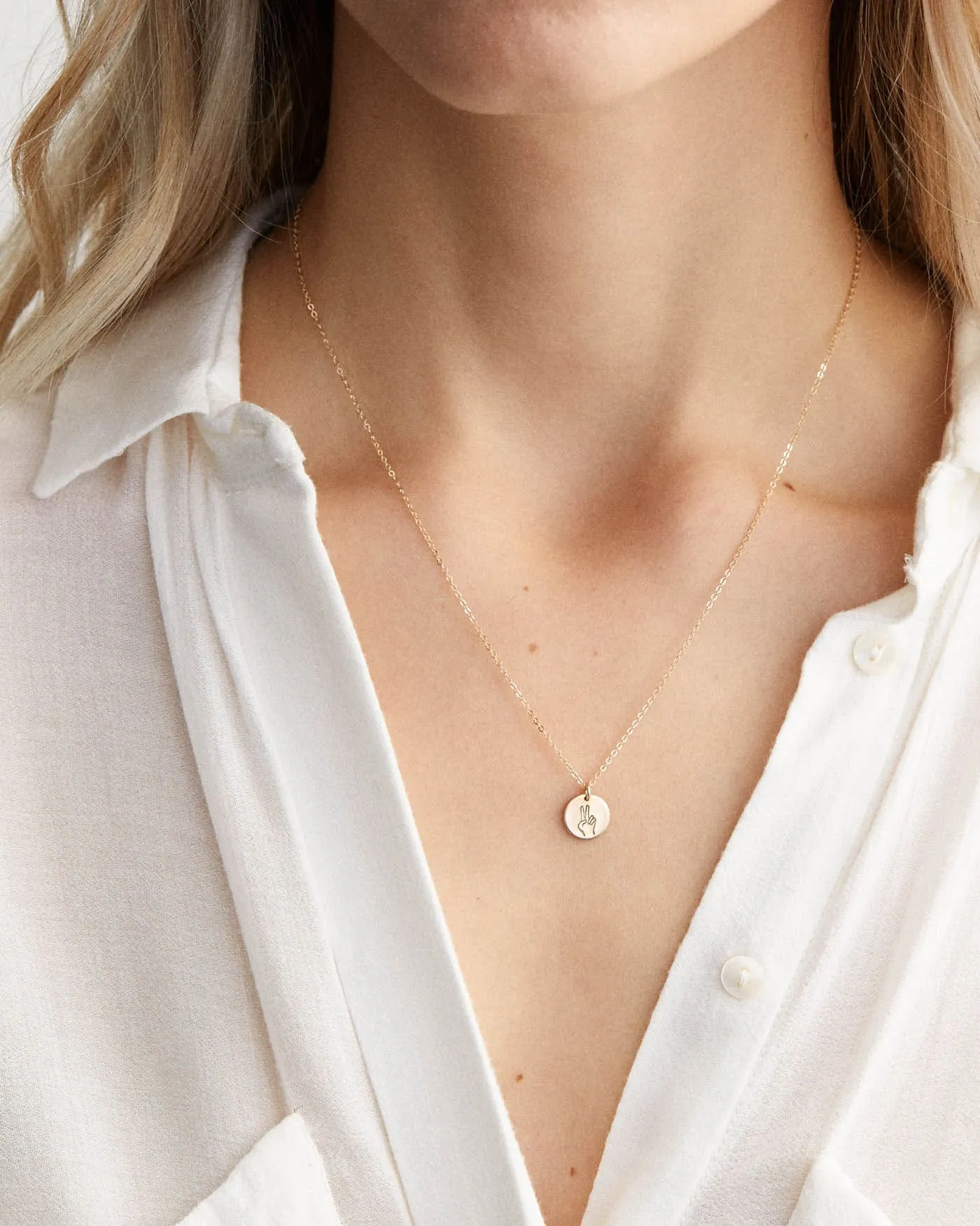 Peace Necklace