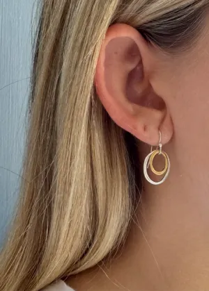 Philippa Roberts | Two Small Ovals Earrings Mixed