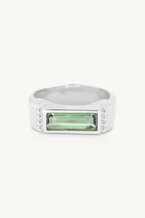 Phoebe Apatite Silver Ring