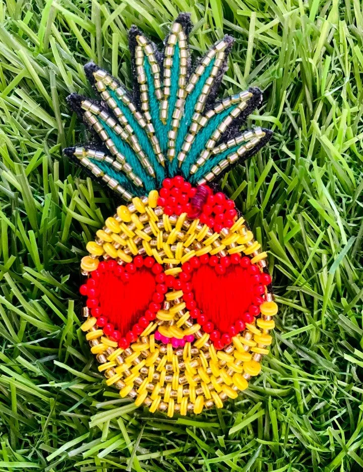 Pineapple Brooch