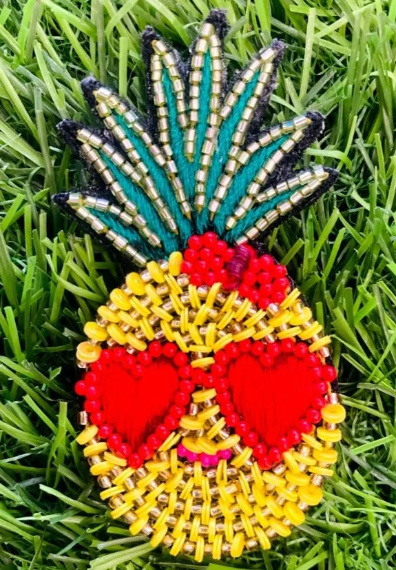 Pineapple Brooch